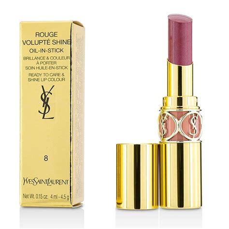 ysl rouge volupte shine 8 pink blouson|ysl rouge volupte shine 121.